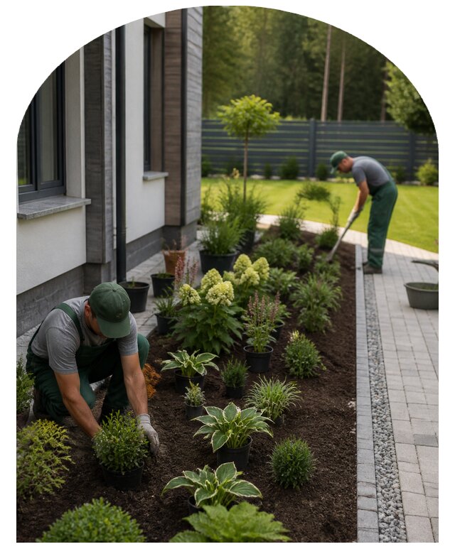 Цветники под ключ в Салавате по цене от 9069 р. | Метпроект-Слв